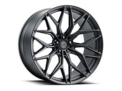 AL13 Wheels FR80 Satin Black Wheel; Front Only; 20x11; 30mm Offset (15-20 Mustang GT350)