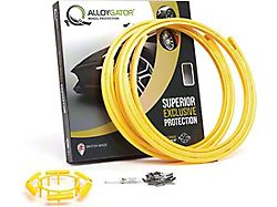 AlloyGator Wheel Protectors; Yellow (Universal; Some Adaptation May Be Required)