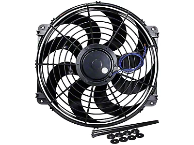Allstar Electric Fan 16in Curved Blade Allstar Electric Fan 16in Curved Blade