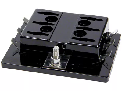 Allstar Performance Fuse Block; 6-Circuit (Universal; Some Adaptation May Be Required)