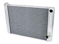 Allstar Performance Aluminum Dual Pass Radiator; 19 x 28-Inch; 1/4-Inch Bung (Universal; Some Adaptation May Be Required)