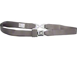 Allstar Performance 2-Point Seat Belt; Gray (Universal; Some Adaptation May Be Required)