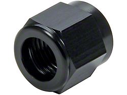 Allstar Performance Aluminum Tube Nut; 6AN for 3/8-Inch Tubing; 2-Pack 