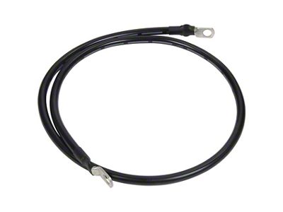 Allstar Performance Battery Cable; 40-Inch; Black (Universal; Some Adaptation May Be Required)