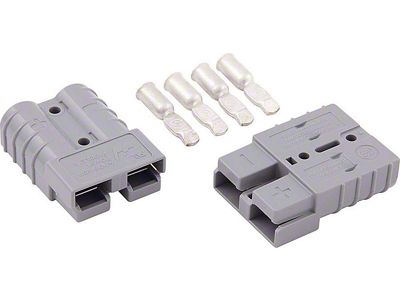 Allstar Performance Battery Quick Disconnect Kit; 50-Amp; Gray