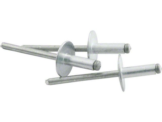 Trans Am Rivets Allstar Performance Universal AM Large Head Aluminum Rivets with 1/4 to ...
