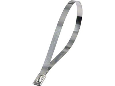Allstar Performance Stainless Steel Cable Ties; 7-1/2-Inch; 8-Pack
