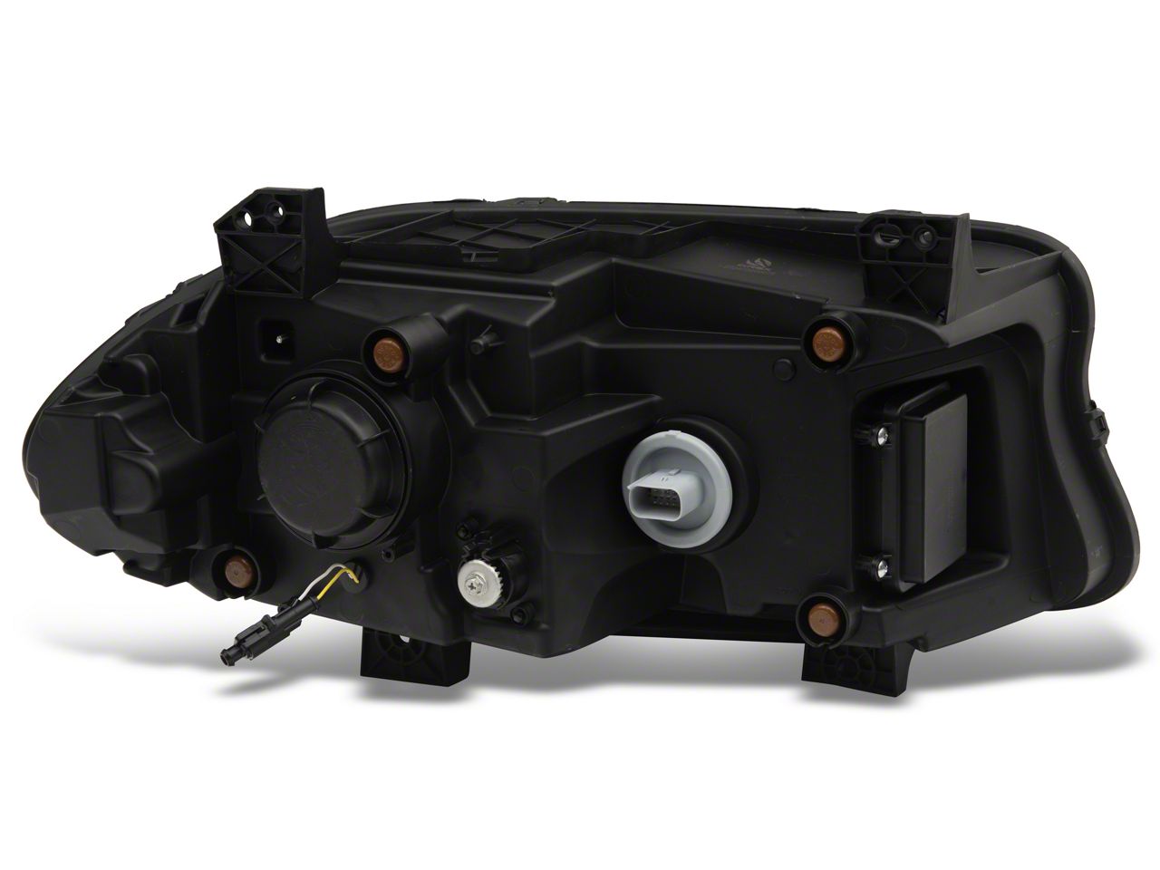 AlphaRex Charger NOVA-Series LED Projector Headlights; Black