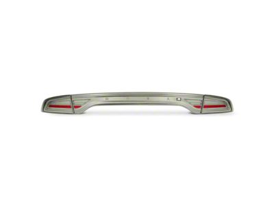 AlphaRex NOVA-Series Prismatic LED Tail Lights; Chrome Housing; Smoked Lens (15-23 Charger)