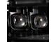 AlphaRex MK II NOVA-Series LED Projector Headlights; Black Housing; Clear Lens (13-14 Mustang)