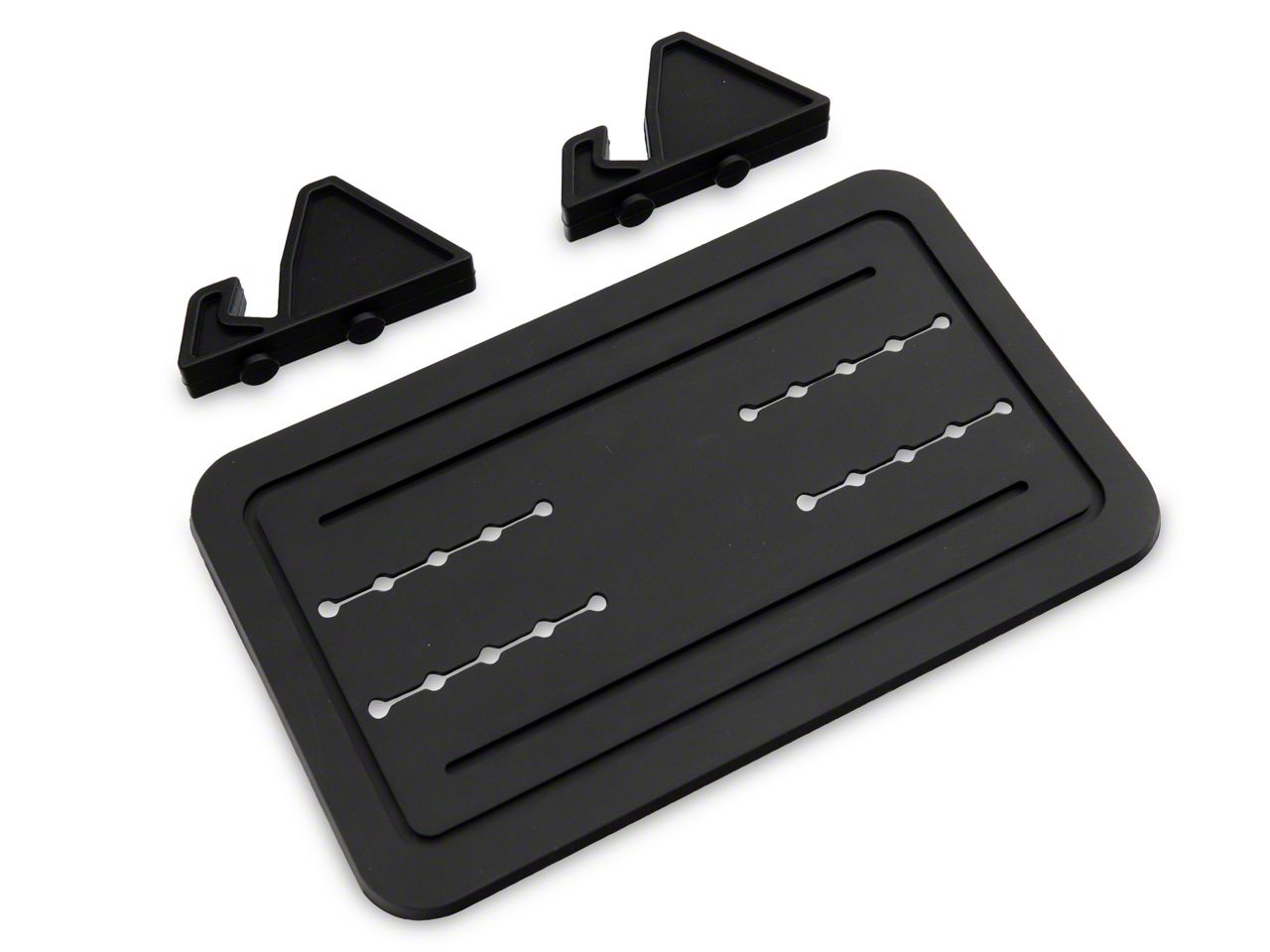 Car Dashboard Anti-Slip Mat – Silicone Rubber Mount Holder Pad For Mobile Phone & GPS, Universal Black