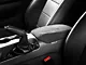 Black Alcantara Center Console Lid Cover with Red Stitching (15-23 Mustang)