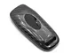 SpeedForm 3-Button Key FOB Cover; Carbon Fiber (15-17 Mustang w/ Manual Transmission)