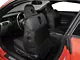 SpeedForm Neoprene Front Seat Covers; Black (15-23 Mustang Fastback)