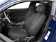 SpeedForm Neoprene Front Seat Covers; Black (05-14 Mustang)