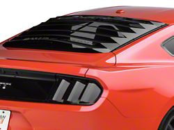 SpeedForm Aluminum Rear Window Louvers (15-24 Mustang Fastback)