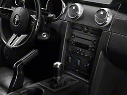SEC10 Dash Overlay Kit; Carbon Fiber (05-09 Mustang)
