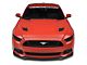 SEC10 Hood Vent Accent Decals; Matte Black (15-17 Mustang GT)