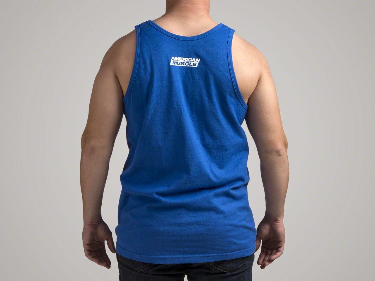 Herren Tank Top Von Gildan – Ford Racing Mustang Design, ärmellos, 100% Baumwolle