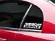 SEC10 AmericanMuscle Quarter Window Decal; Frosted (79-23 Mustang)