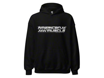AM Racing Hoodie; Black