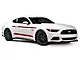 SEC10 Side Accent Decals; Red (15-23 Mustang)