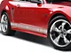 SEC10 Rocker Stripes with AmericanMuscle Logo; Silver (79-23 Mustang)