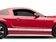 SEC10 Rocker Stripes with AmericanMuscle Logo; White (79-23 Mustang)