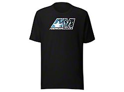 AM Shatter T-Shirt; Black 