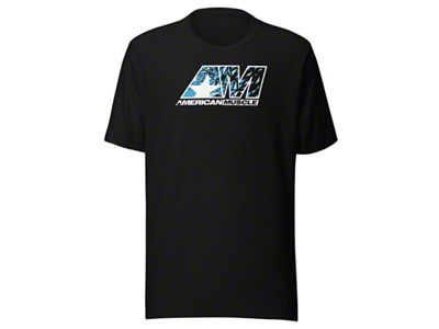 AM Shatter T-Shirt; Black