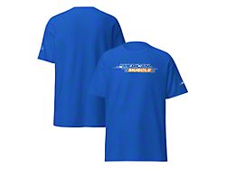 AM Turbulence T-Shirt; Royal 