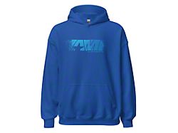 AM Wet Track Hoodie; Royal 