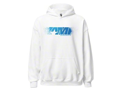 AM Wet Track Hoodie; White