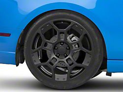 GTD Style Satin Black Rear Wheel; Rear Only; 20x11; 50mm Offset (10-14 Mustang)