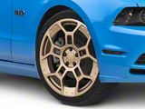 GTD Style Satin Bronze Wheel; 20x10; 35mm Offset (10-14 Mustang)