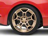 GTD Style Satin Bronze Wheel; Rear Only; 20x11; 50mm Offset (15-23 Mustang)