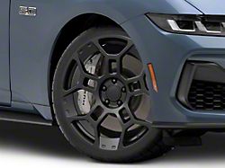 GTD Style Satin Black Wheel; 20x10; 35mm Offset (24-26 Mustang)