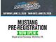 12th Annual AmericanMuscle Mustang Show Registration