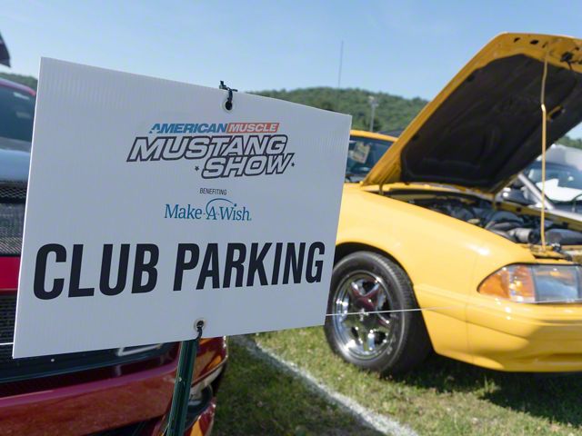 AM2020 Mustang Club Parking (Make-A-Wish Donation)