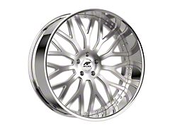 Amani Sorleno Brush Center with Chrome Lip Wheel; 22x9; 15mm Offset (08-23 RWD Challenger, Excluding SRT Hellcat & Widebody)