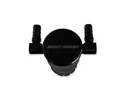 American Brothers Design Black Oil Catch Can with Scat Pack Font (09-23 5.7L HEMI, 6.4L HEMI Charger)