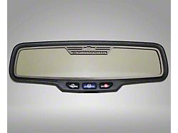 American Car Craft Rear View Mirror Trim; Brushed (12-13 Camaro)