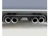 American Car Craft Exhaust Filler Panel; Black Mesh (05-13 Corvette C6)