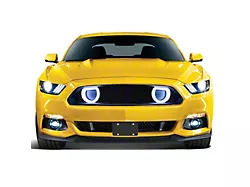 American Modified Mach 1 Style Upper Grille with DRL and Turn Signal Lights (18-23 Mustang GT, EcoBoost)