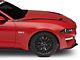 SEC10 Hood Accent Decal; Matte Black (18-23 Mustang GT, EcoBoost)