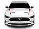 SEC10 Hood Accent Decal; Red (18-23 Mustang GT, EcoBoost)