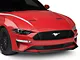SEC10 Hood Accent Decal; Silver (18-23 Mustang GT, EcoBoost)