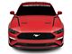 SEC10 Hood Accent Decal; Gloss Black Fade (18-23 Mustang GT, EcoBoost)