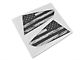 SEC10 Perforated Distressed Flag Quarter Window Decal (15-23 Mustang Fastback)