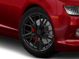Z/28 Style Gloss Black Wheel; 20x9; 30mm Offset (10-15 Camaro)